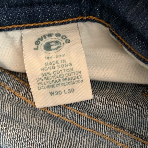 { Levi’s } 511 Skinny Eco Jeans 30 x 30 - Picture 6 of 7